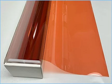 Salmon - Pink Colored Window Film