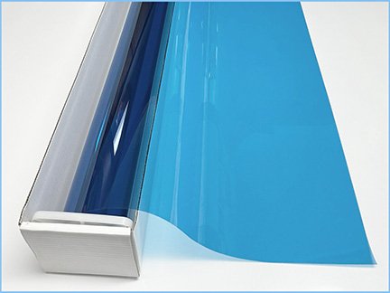 Summer Blue - Blue Colored Window Film