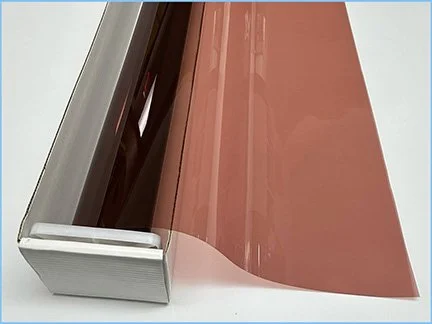 Mauve - Red Colored Window Film