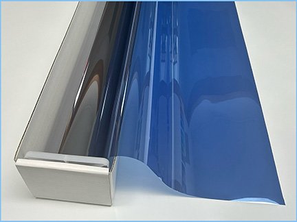 Sapphire Blue Reflective - Reflective Window Film