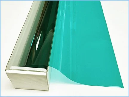 Light Aqua - Blue Colored Window Film