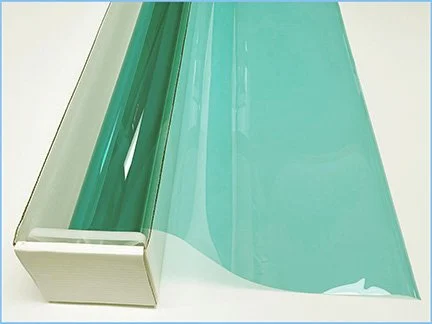Light Cyan - Blue Colored Window Film