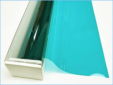 Blue Lagoon - Blue Colored Window Film