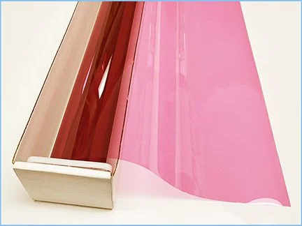 Pink - Pink Colored Window Film