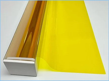 Sunburst - Yellow Colored Window Film