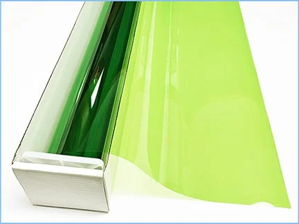 Lime Green - Green Colored Window Film