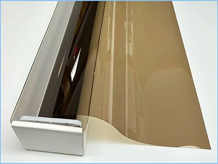 Light Bronze - Brown Colored Window Film