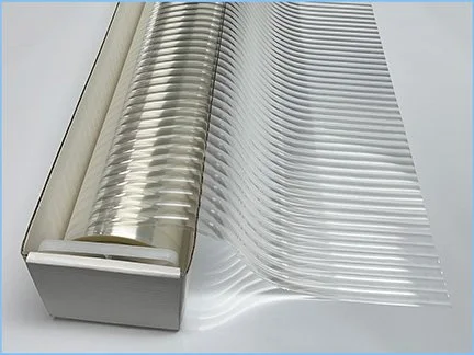 Reeded Glass Film - Decorative Window Film