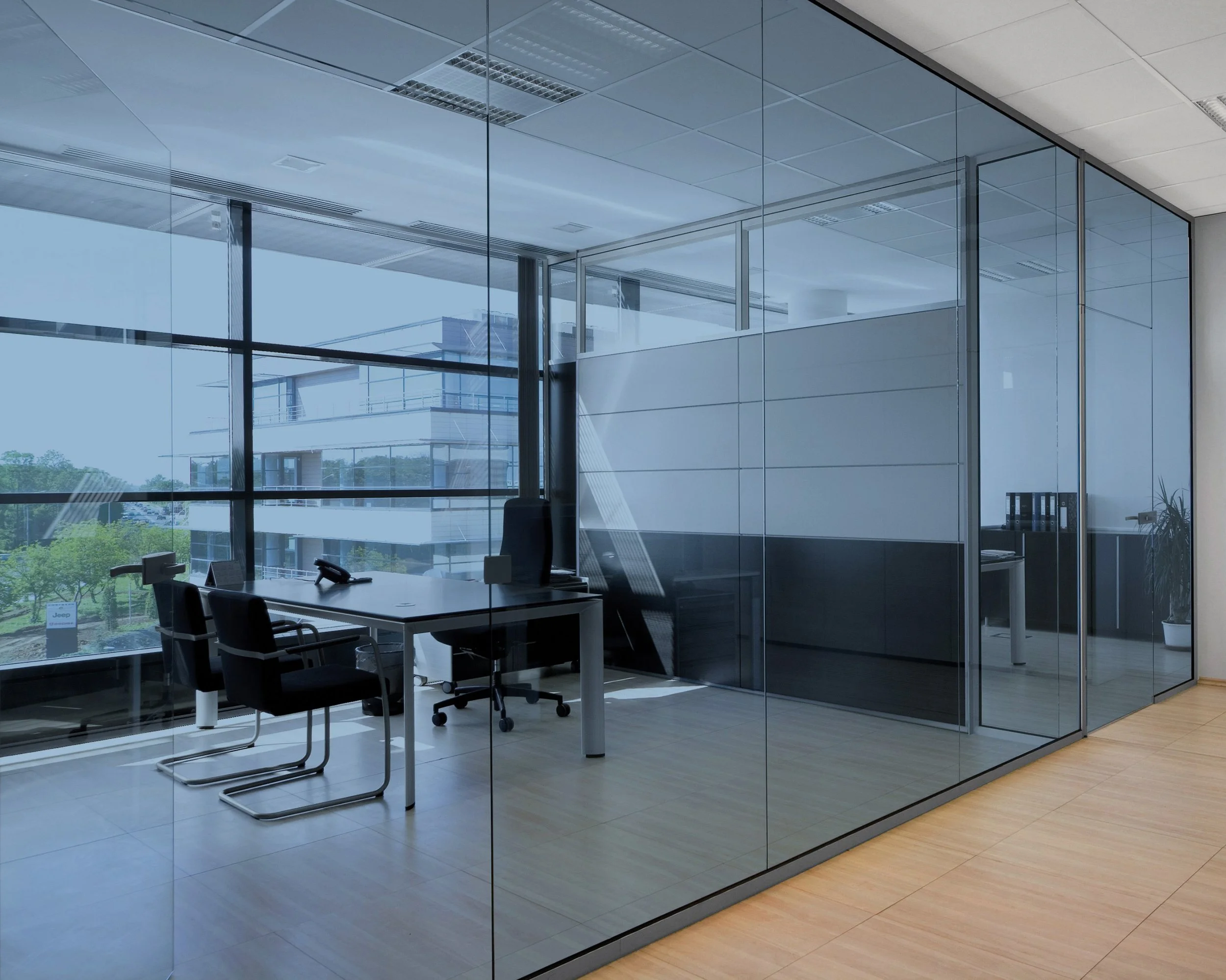 Steel Blue Colored Window Film (Copy)