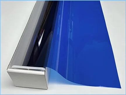 Egyptian Blue - Blue Colored Window Film