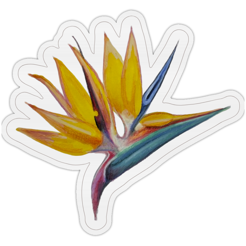Bird of Paradise Sticker