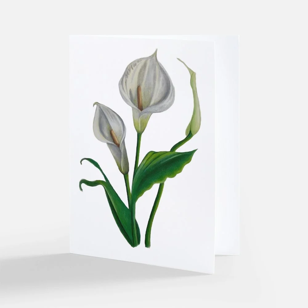 Calla Lilly Card