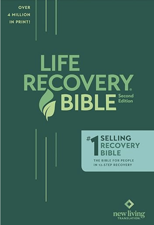 NLT Life Recovery Bible, Second Edition (Softcover): Addiction Bible Tied to 12 Steps of Recovery for Help with Drugs, Alcohol, Personal Struggles – With Meeting Guide