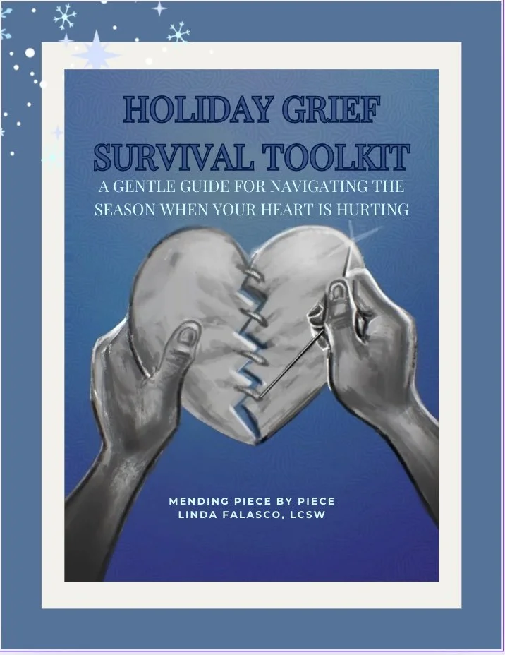 Holiday Grief Survival Toolkit-Grief Workbook-Printable Grief Journal-Coping with Loss During the Holidays-PDF-Instant Download