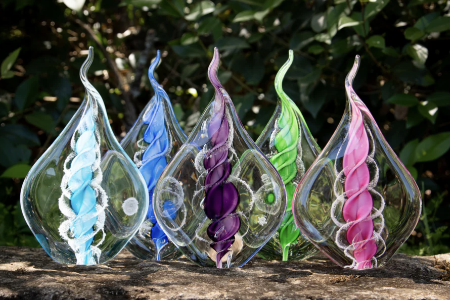 Amazing Cremation Glass Art work