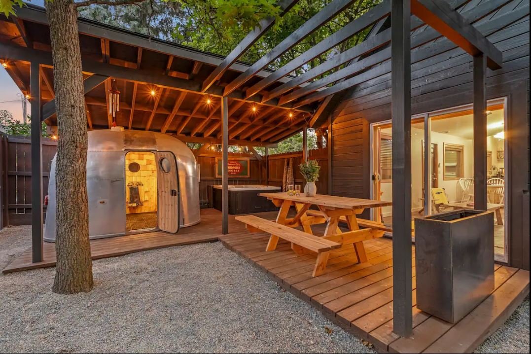 Really excited to be a part of these amazing updates to the exteriors of these two Airbnb spaces in Sandpoint, ID, near Schweitzer ski resort.  We love creating beautiful spaces for guests with all the amenities, and creating added value for the owne