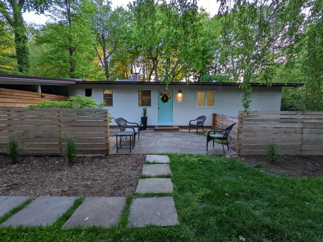 Private and Secluded ---- or ----- Curb Appeal and Welcoming?  Can we have it all? 

This property we renovated in '22 was literally a hidden gem, pushed well away from the street and hidden behind a forest of bamboo, 2 lines of poorly spaced trees a