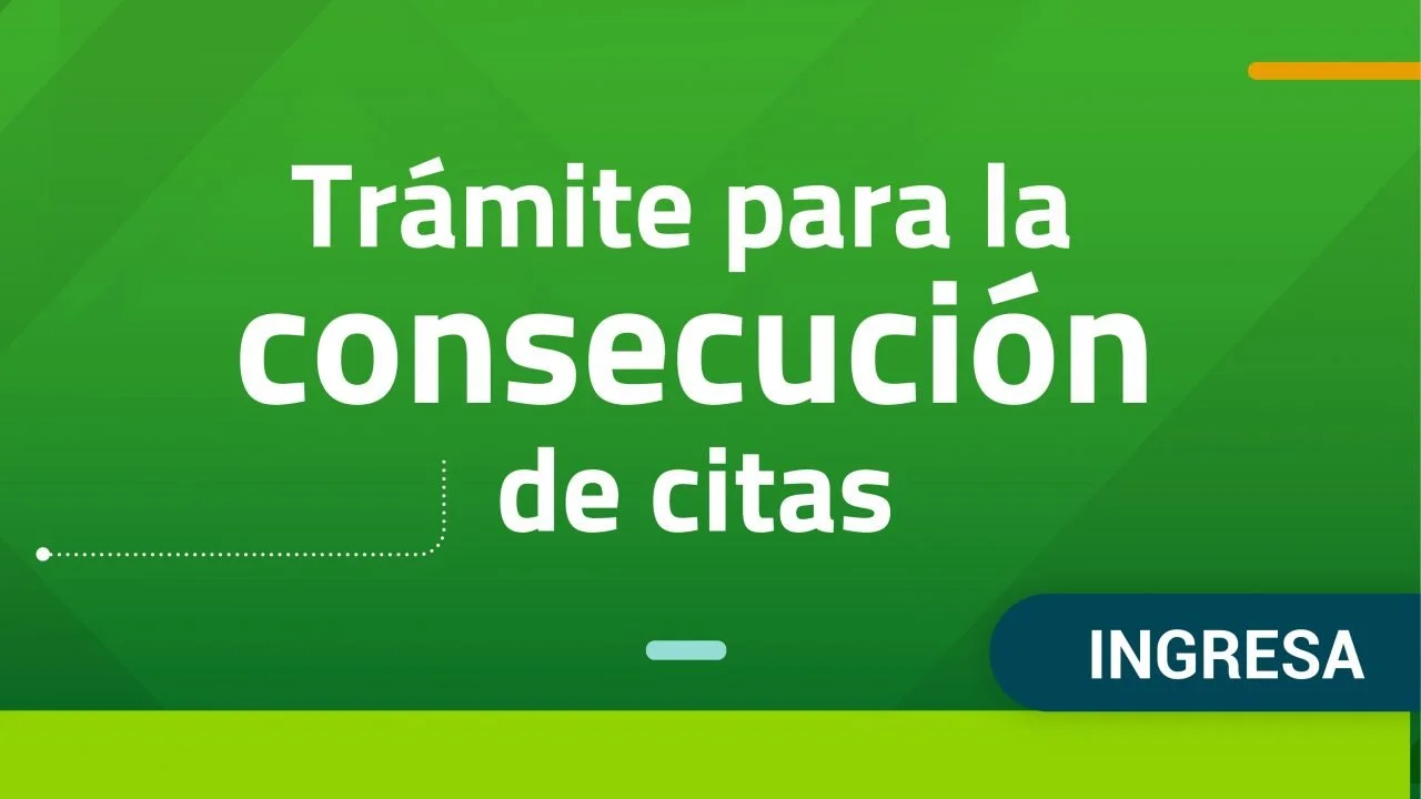 Trámites: citas de medicina general y especializada