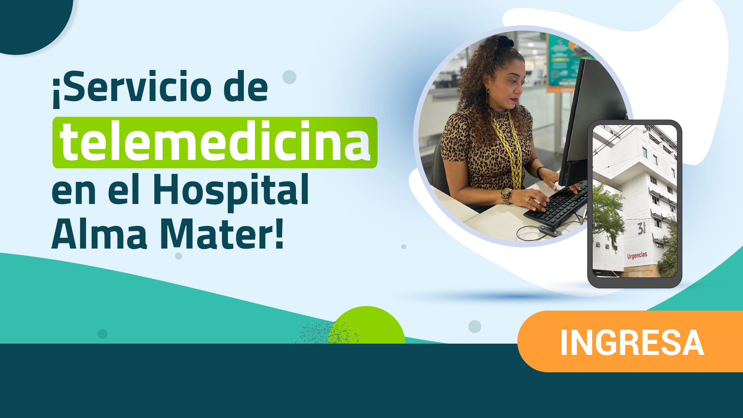 Nuevo servicio de Telemedicina en el Hospital Alma Máter de Antioquia