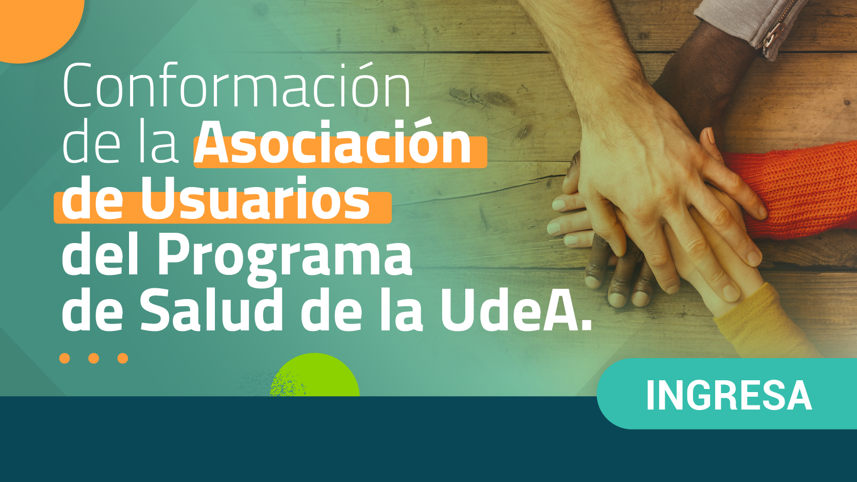 Conformación Asociación de Usuarios