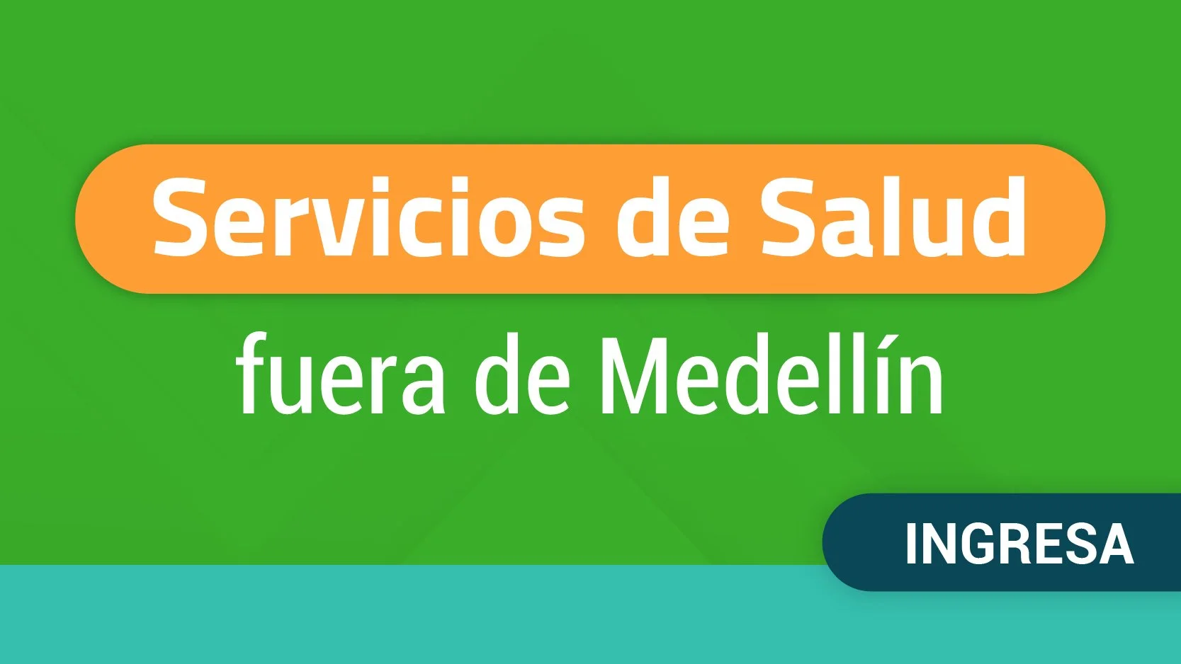 Servicios de salud fuera de Medellín