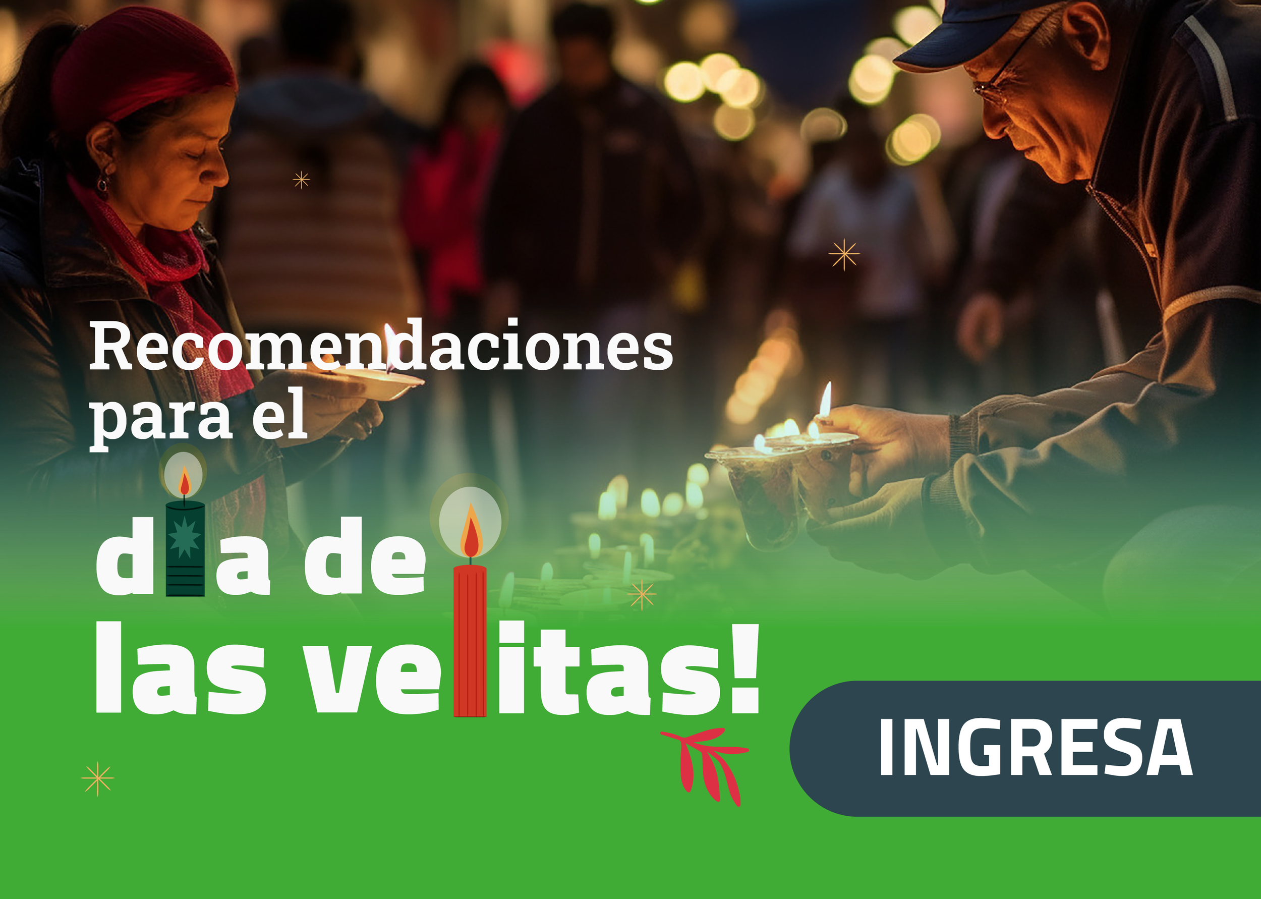 ¡Día de las velitas!