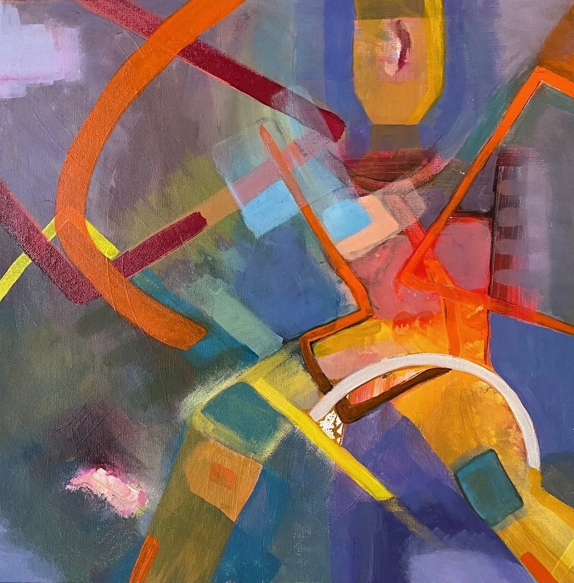   The Warrior   
20” X 20” | Acrylic on Canvas | NFS