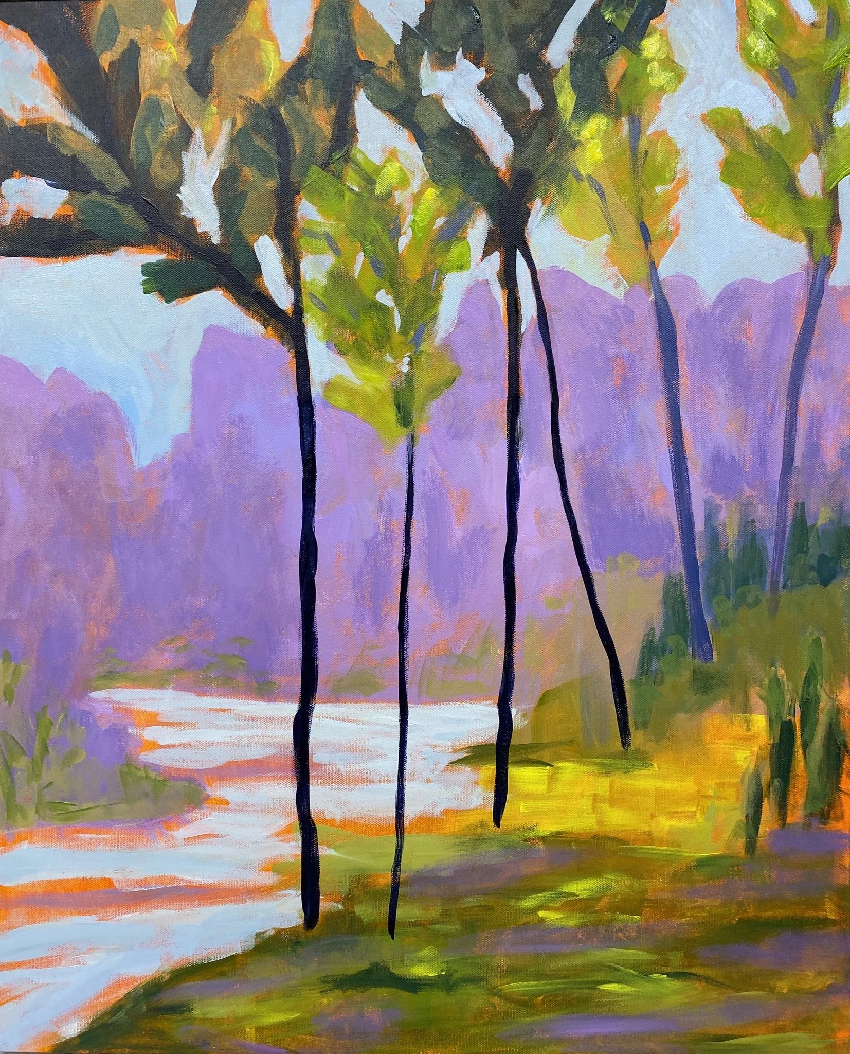   The Tropics   
24” X 30” | Acrylic on Canvas