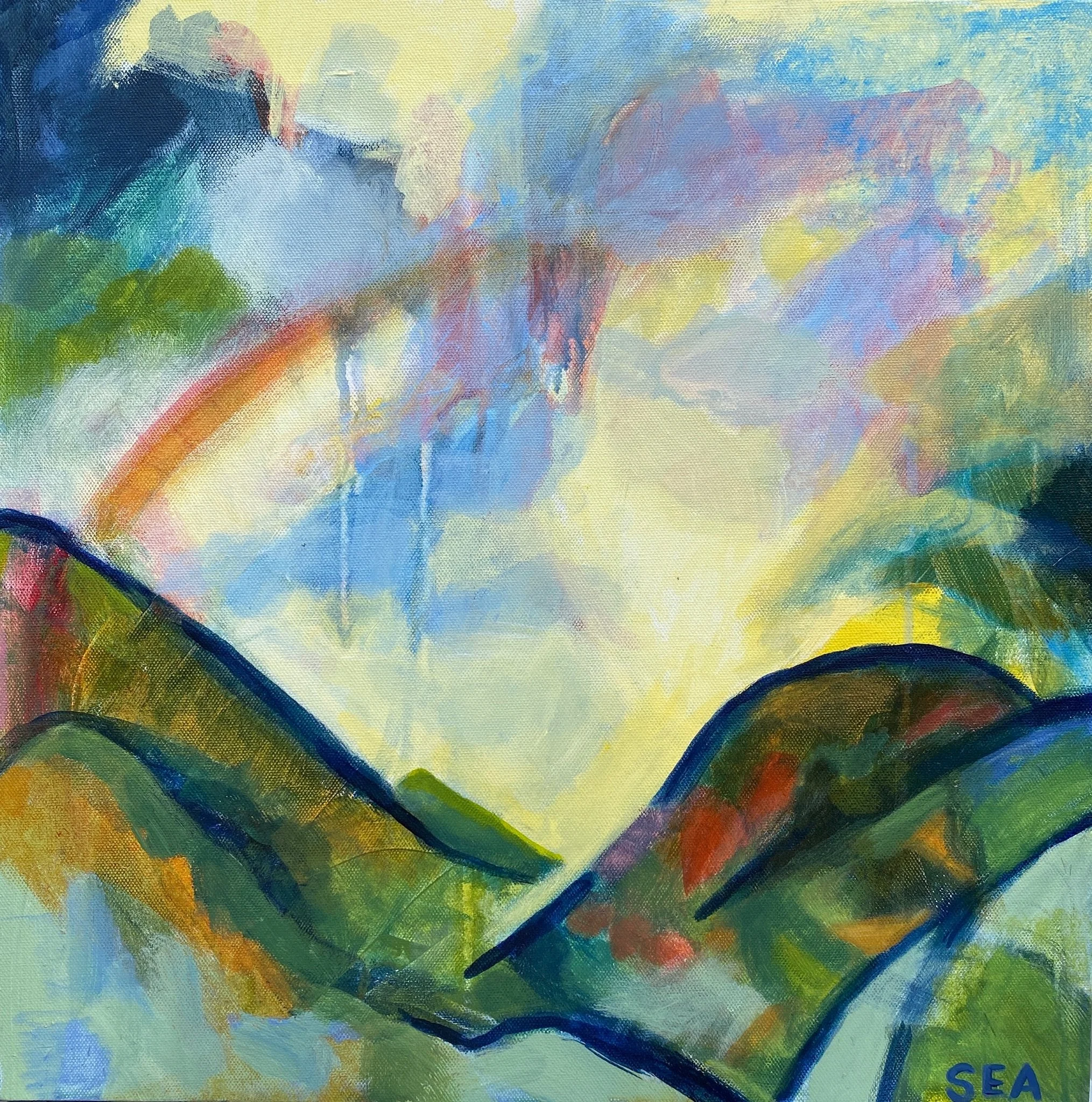   After the Rain   
18” X 18” | Acrylic on Canvas