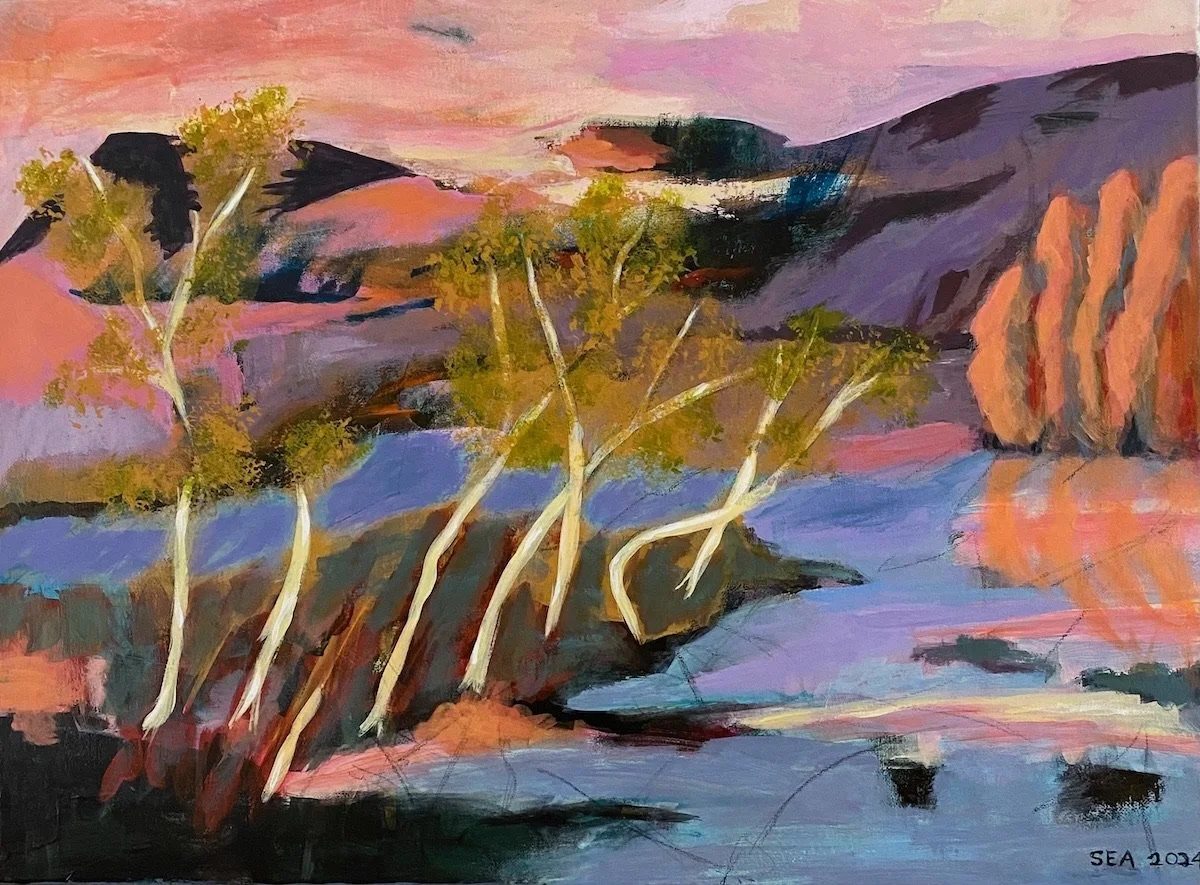   Before the Sun Sets   
18” X 24” | Acrylic on Canvas