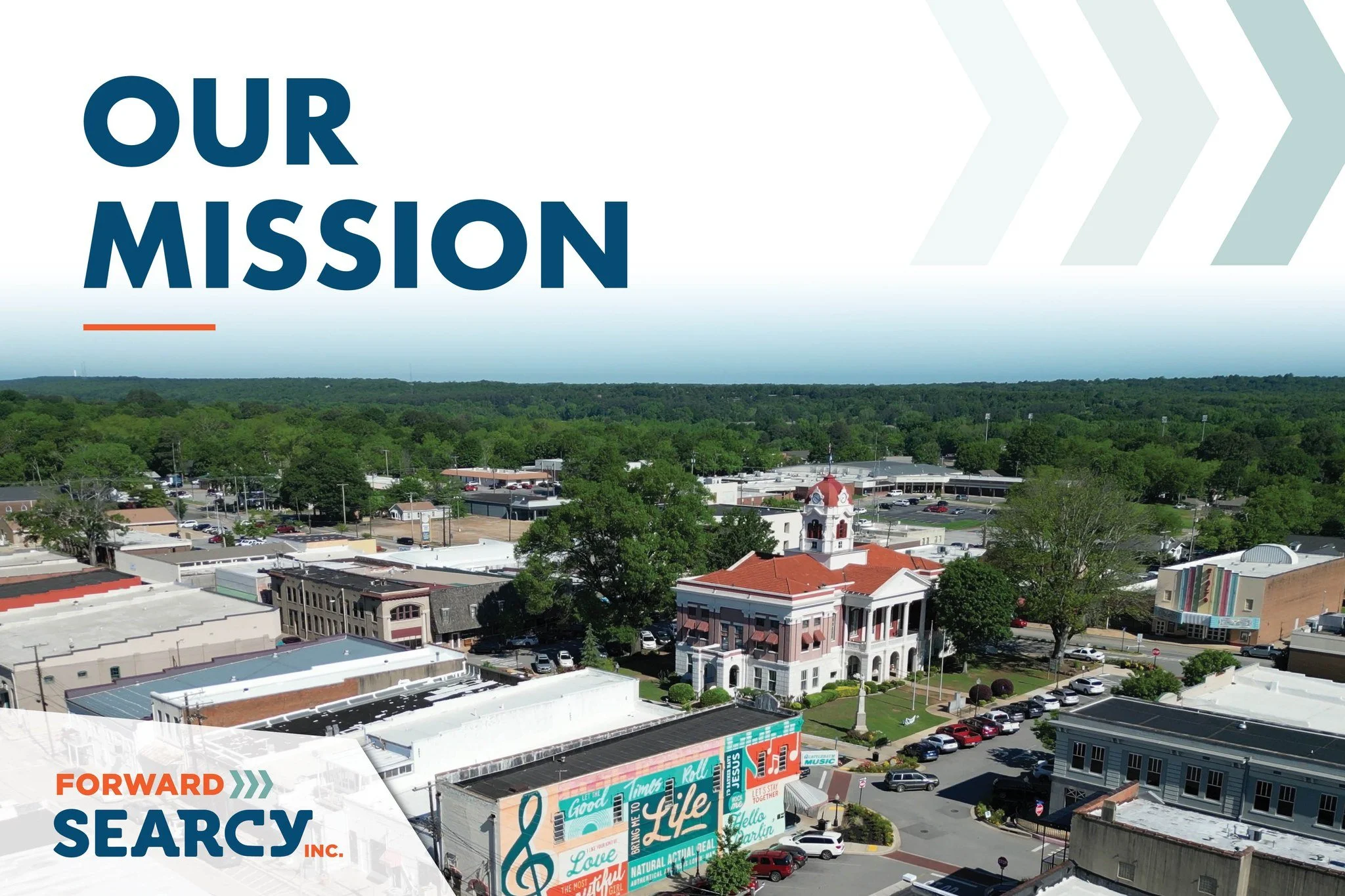 Everything we do comes back to one goal: building a stronger future for Searcy.

Forward Searcy&rsquo;s mission is to strengthen Searcy&rsquo;s economy by supporting existing businesses, attracting new investment, developing talent, and fostering a c