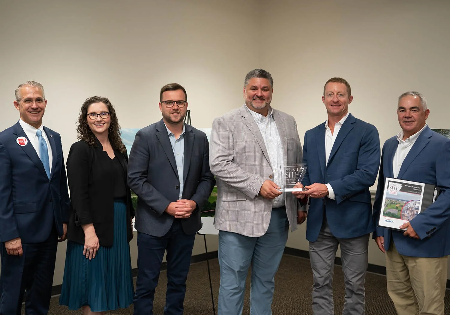 Forward Searcy Site 1 has officially earned Entergy Arkansas' Select Site certification! This means the 44-acre property has gone through an extensive review process and is ready to be marketed to companies looking for a place to build or expand.

Wh