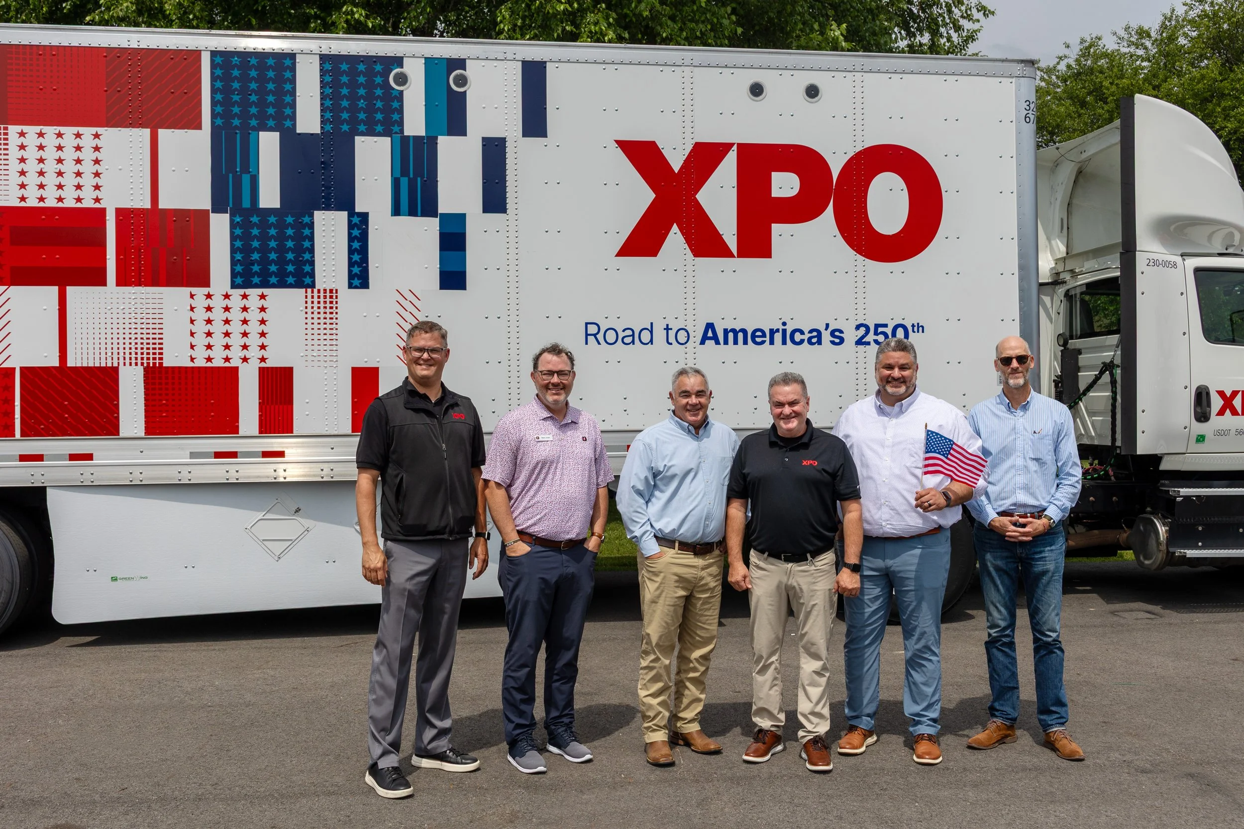 XPO Unveils Trailer Fleet Honoring America’s 250th Anniversary