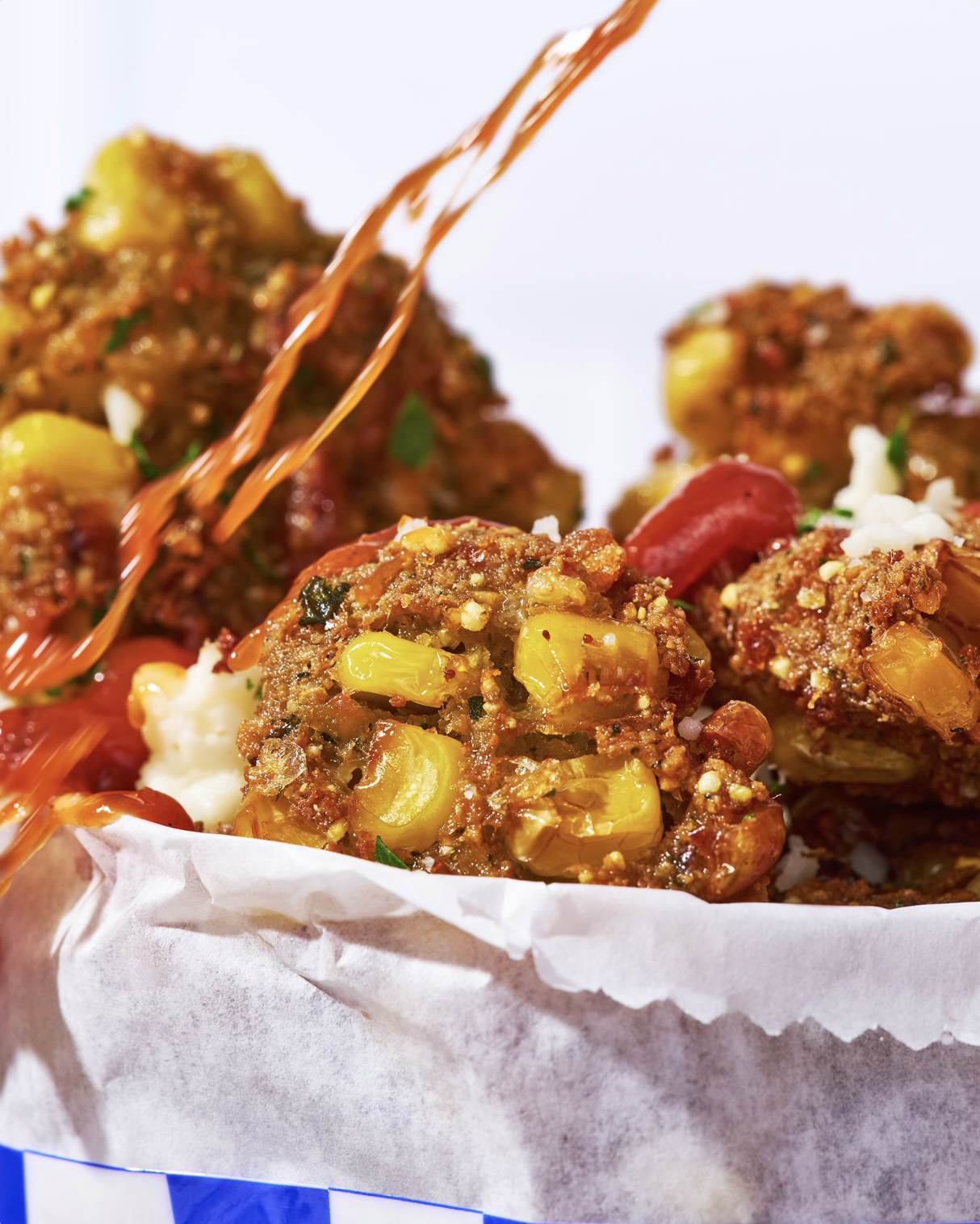 Elote–Chickpea Fritters