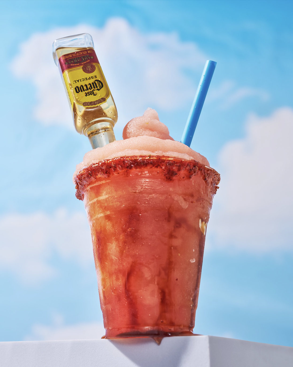 Prickly Pear Pink Citrus Slushy