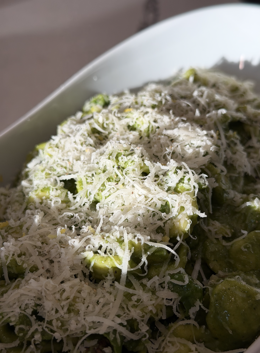 Pesto Gnocchi with Spinach