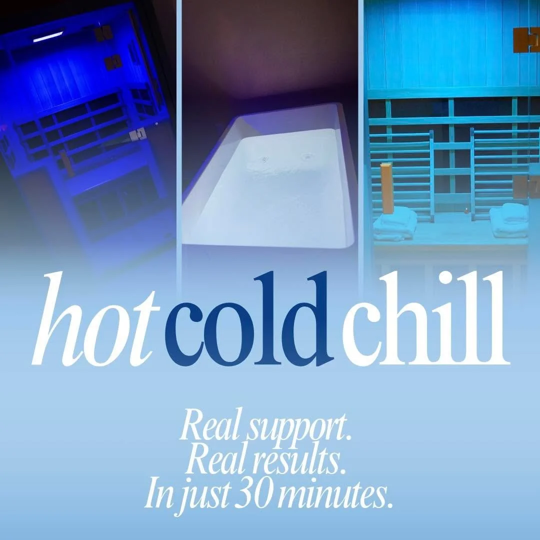 Our 30-minute Hot Cold Relax Summer Reset is for when you want:
 ✔️ A quick detox
 ✔️ A serious energy shift
 ✔️ That &lsquo;I actually did something for myself today&rsquo; feeling

No experience needed. Just show up and we&rsquo;ll guide you throug