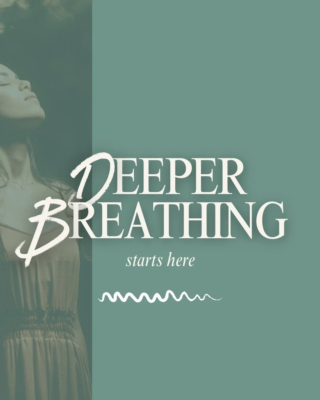 Shallow breathing keeps you stuck in stress mode&hellip;

Check in with your body &amp; your breath:
- One hand on your chest, one on your belly
- Inhale through your nose for 4 seconds
-Exhale through your mouth for 6 seconds
-Repeat 3 times

Why th