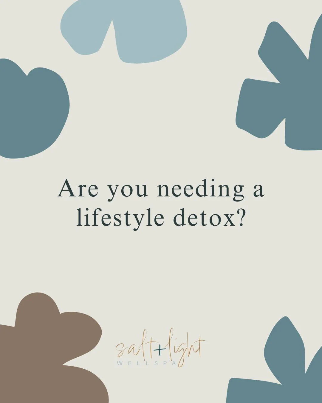 When was the last time you did a &ldquo;lifestyle detox&rdquo; to clear away what&rsquo;s clogging your energy?

🗑️toss the expired snack stash
📱mute the group chat that drains you
❎scratch the task that doesn&rsquo;t matter

Clearing the small thi