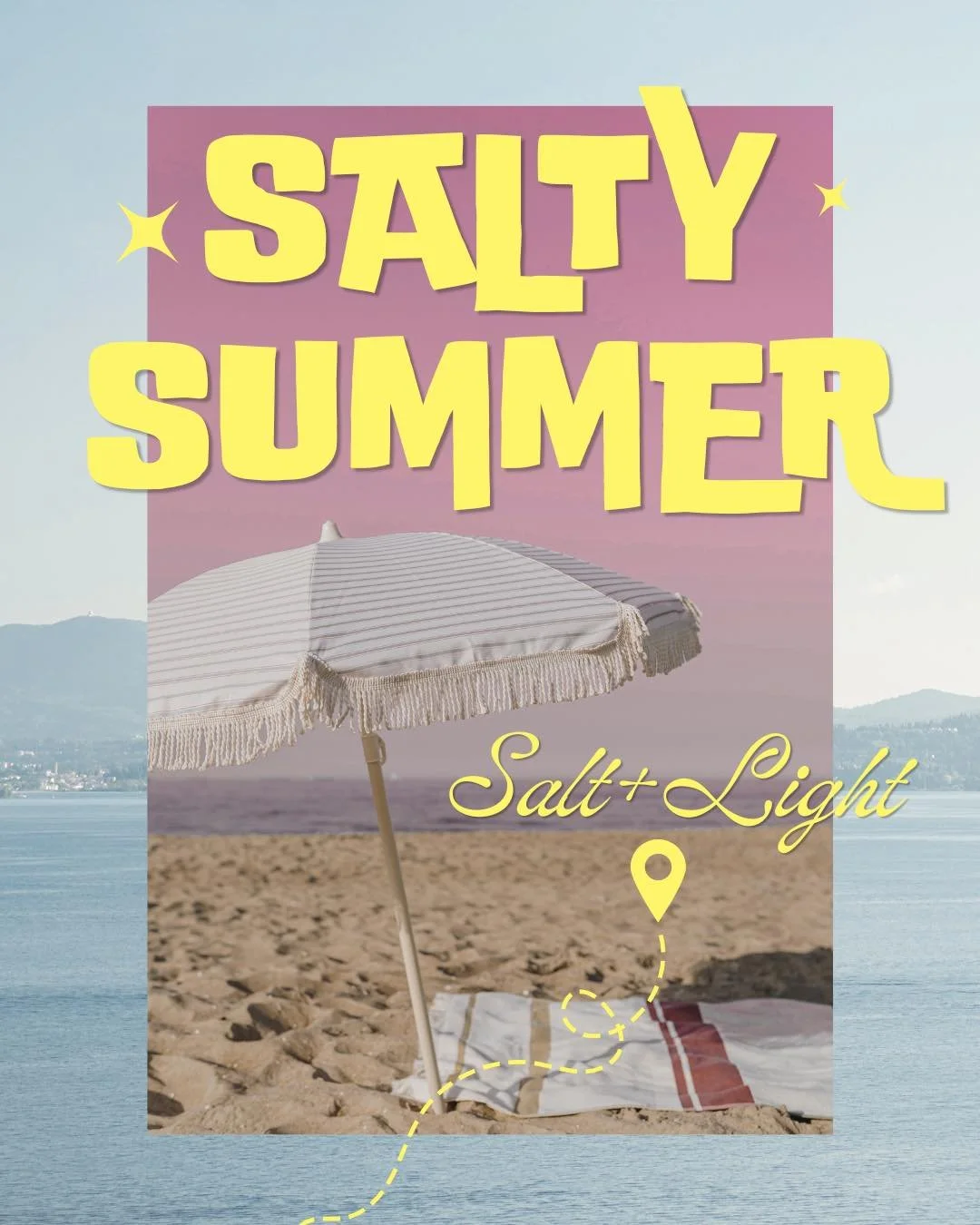 Introducing Salt+Light&rsquo;s Salty Summer! Sign up by purchasing an all access pass which includes 4, 60-minute services, and pick up our summer passport which is filled with summer activities to complete! 

Complete your passport and use all four 