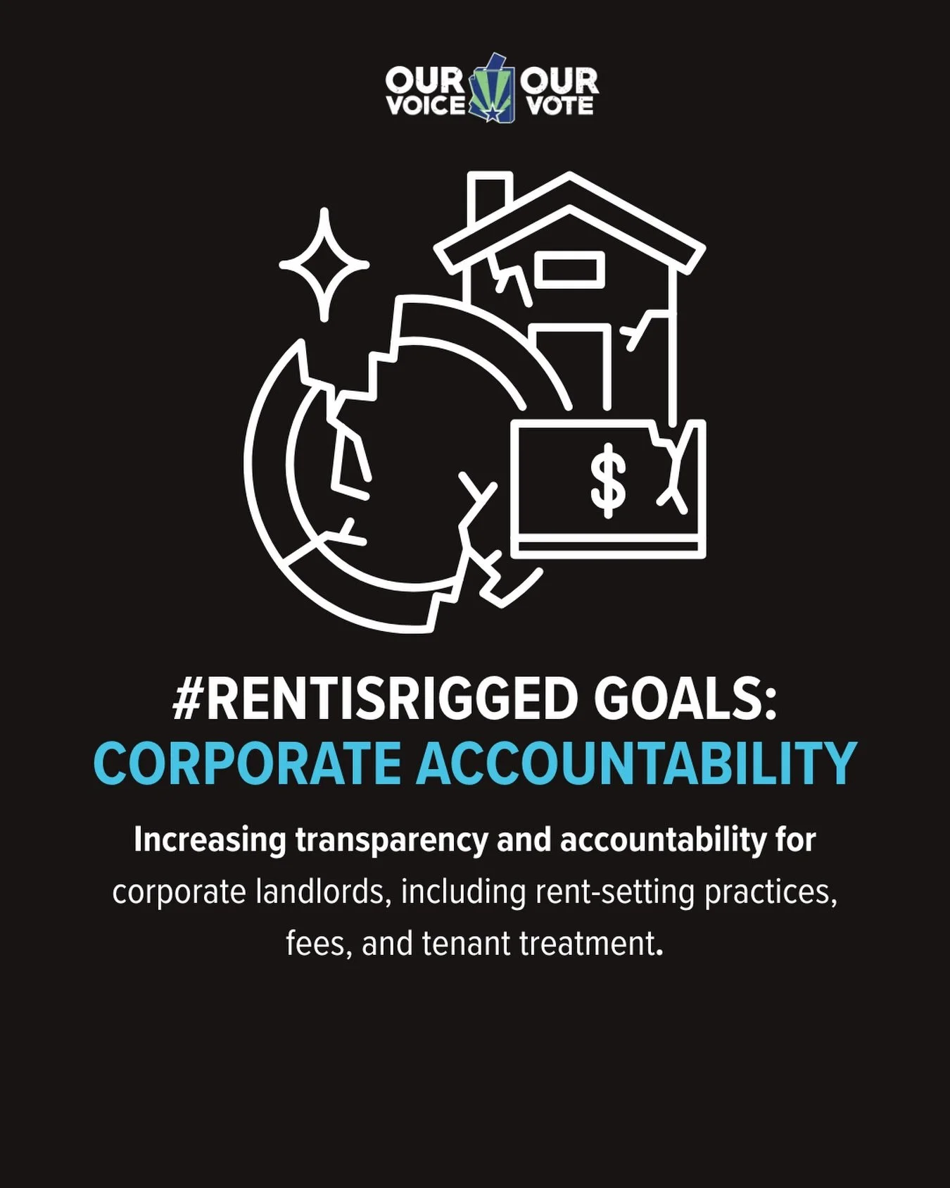 Let&rsquo;s be real &mdash; housing has become big business.
Corporate landlords are raising rents, adding fees, and calling it &ldquo;market rate.&rdquo;

Meanwhile, families are struggling just to stay in their homes. 

#RentIsRigged when profit co