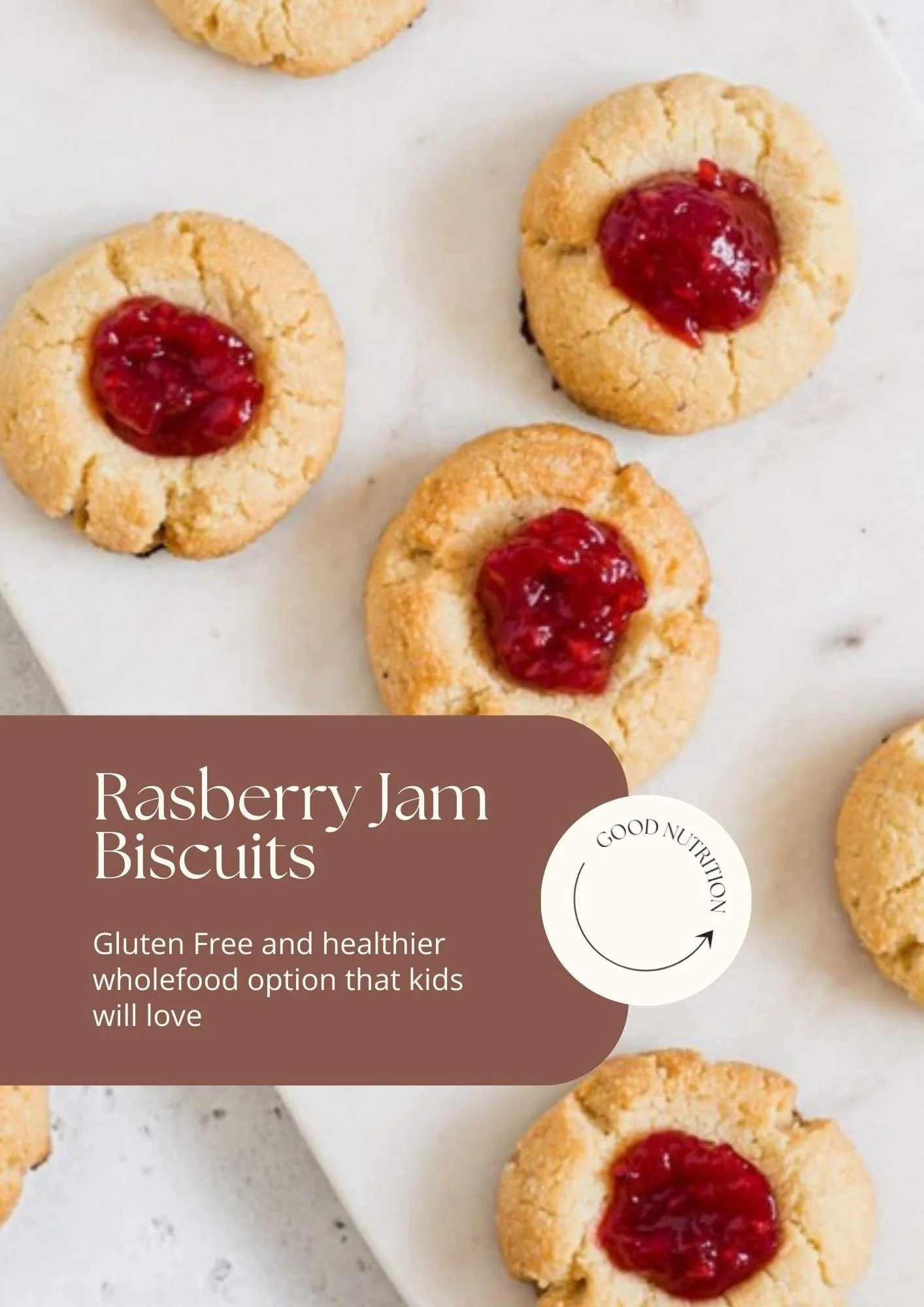 Festive Raspberry Jam Biscuits 