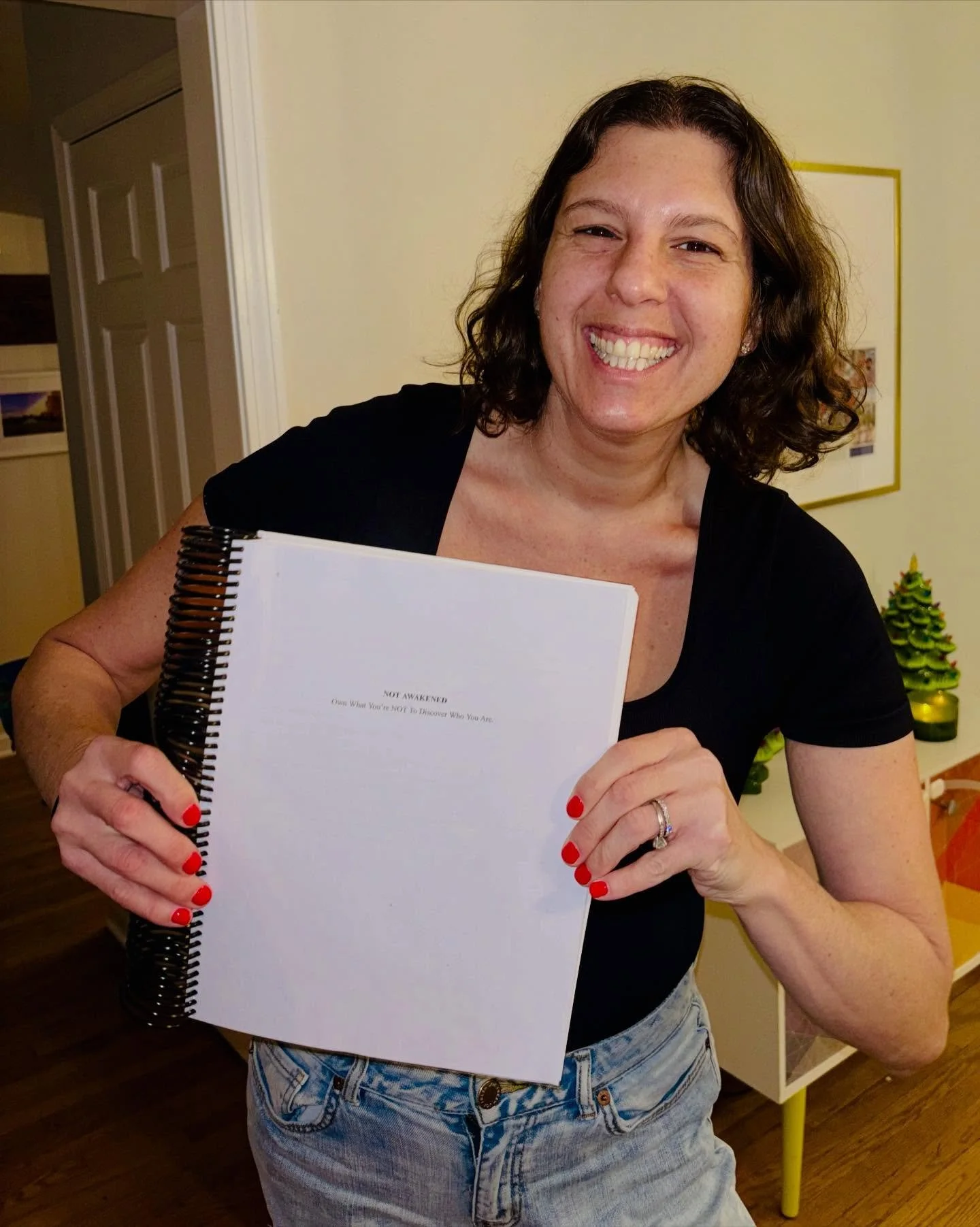 First draft printed, this book is beginning to feel REAL!  #NOTAWAKENED is coming your way 2/23/27 from @gcpbalance @hachetteus and we are officially in process!

Check out 📷 where it&rsquo;s at, where it was, how it started&hellip; and prepare for 