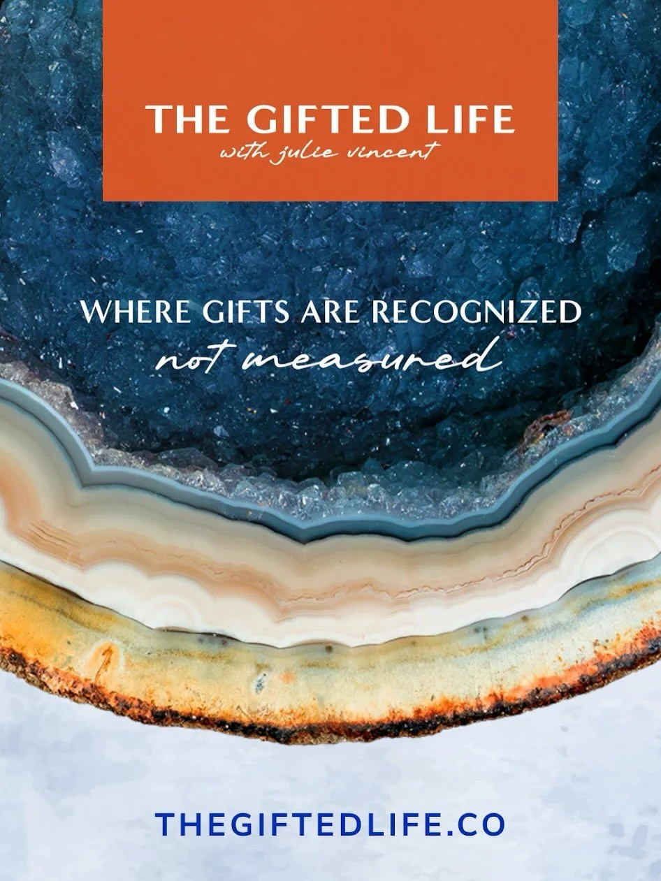 Today, The Gifted Life is here. 🤍

A movement. A mission. A podcast. A brand. A website. 

A redefinition of what it means to be gifted - and my dear @iamjulievincent is stepping fully into her power as the founder of all of it.

What a Mother&rsquo