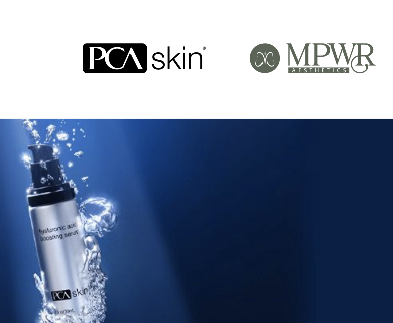 image of PCA skin medical grade skin care microsite collaboration with MPWR Aesthetics