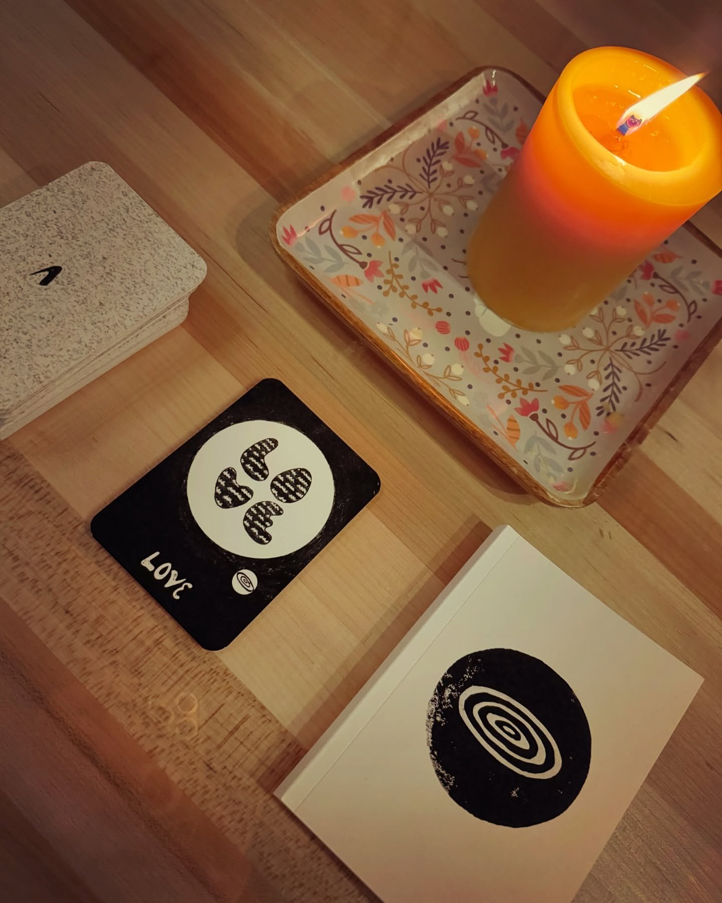 What a lovely night! Thank you @antipodes_yoga for facilitating a much needed meditation. ✨🤲✨When is the next one?!? 😍🫶

Also I am in love with your beautiful Antipodes Contemplation Deck. I pulled a card for the studio and it was Love. That feels