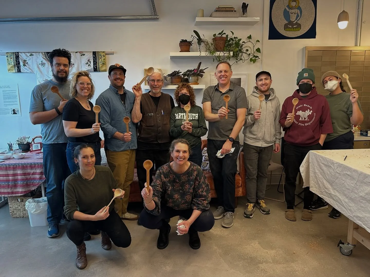 Join us tomorrow at 6:00pm for another inspiring spoon-carving evening. Save your spot through the link in our bio!