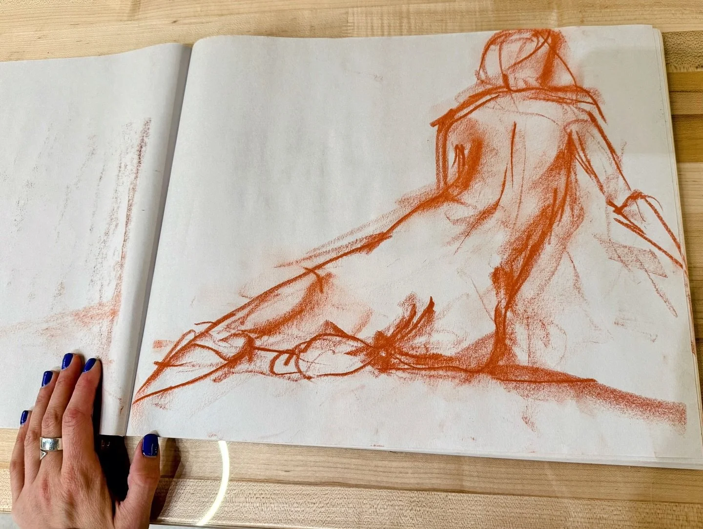 Get ready for figure drawing tomorrow!
We are so excited to host our bi-weekly session with a live model. Bring your drawing supplies, your creative energy, and get ready to unwind into an inspiring evening of sketching and exploration.
See you tomor