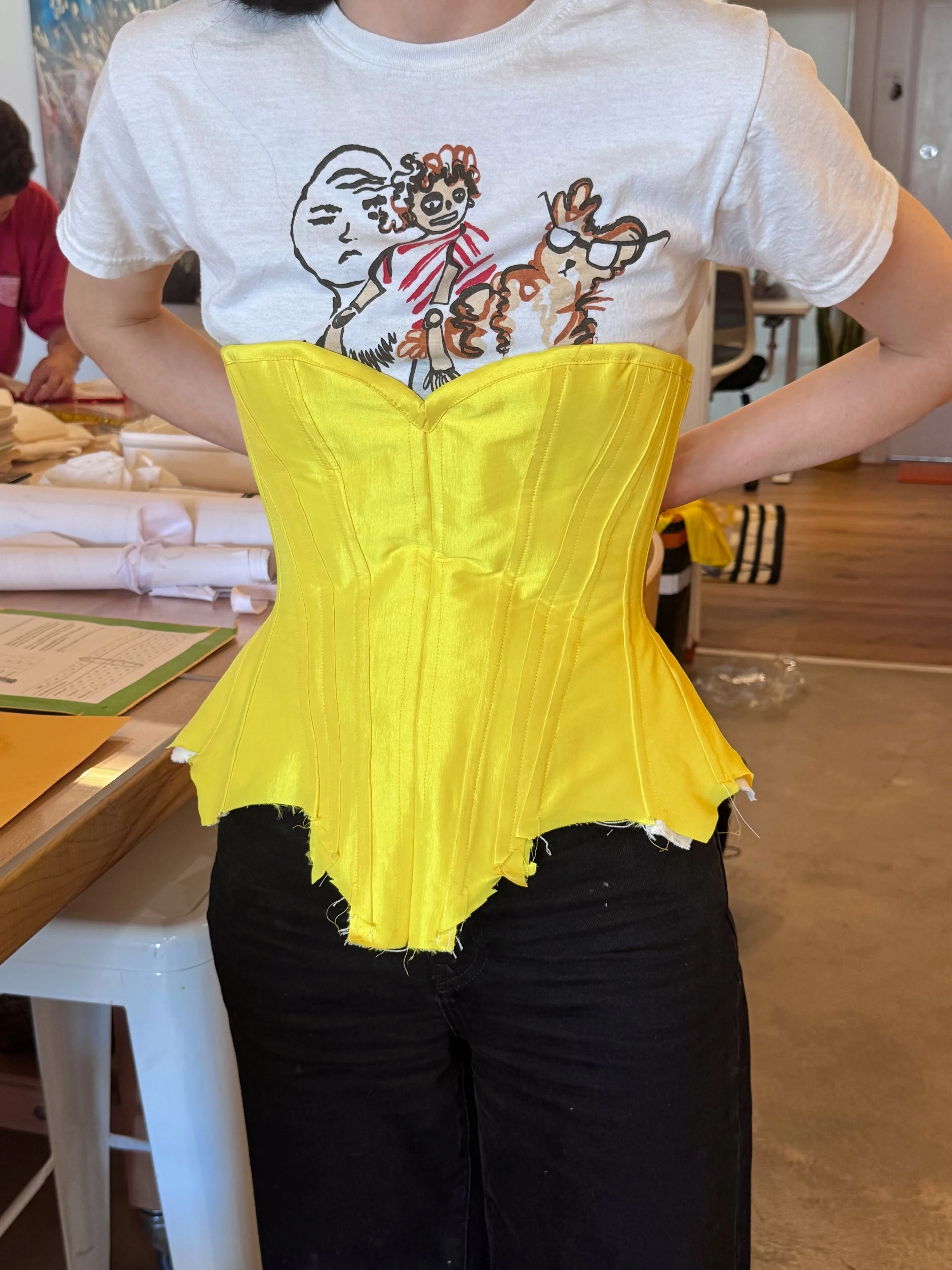 Boning channels, lacing, and a whole lot of focus. 🪡

Our two-day Corset Making workshop wrapped this weekend and the energy in that room was something else. We brought in a professional seamstress @bridgetclancy7 to guide every person through build