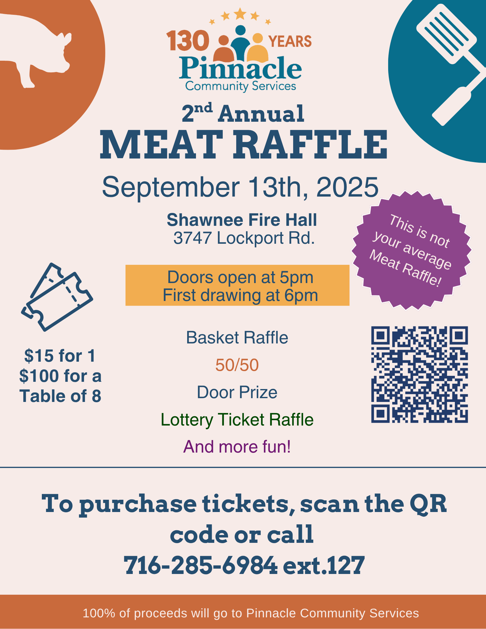 Grab Your Lucky Numbers - PCS Meat Raffle is Back!